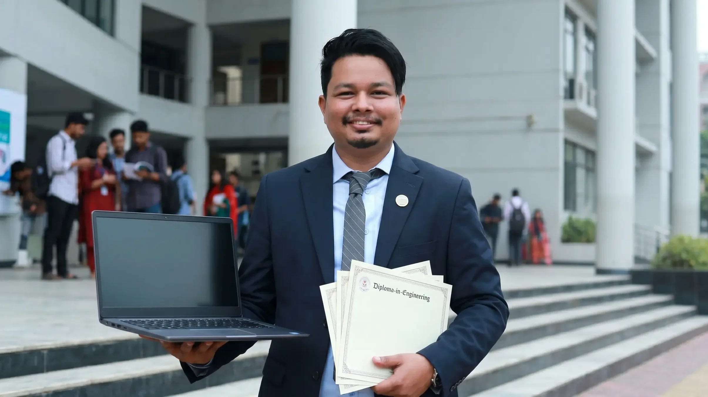 Md Sharif Mia Education: From Village School to University